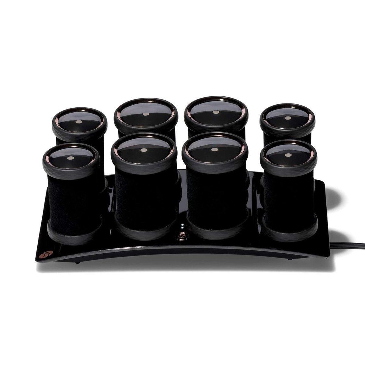 T3 Volumizing Hot Rollers LUXE – Premium Lockenwickler-Set für langanhaltendes Volumen, Fülle & Glanz | Set mit 8 Rollen (4 XL 4,4 cm & 4 Large 3,8 cm)