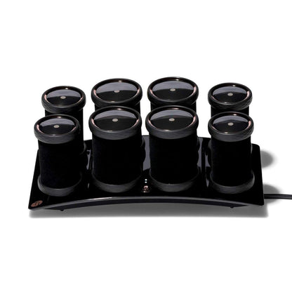 T3 Volumizing Hot Rollers LUXE – Premium Lockenwickler-Set für langanhaltendes Volumen, Fülle & Glanz | Set mit 8 Rollen (4 XL 4,4 cm & 4 Large 3,8 cm)
