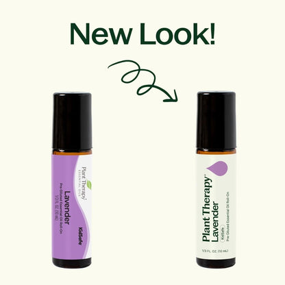 Plant Therapy Lavendel Öl 100% Rein, Fertig Verdünnter Roll-On, Aromatherapie, Therapeutische Qualität 10 ml
