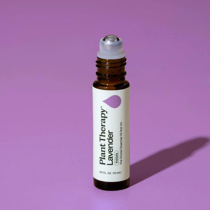 Plant Therapy Lavendel Öl 100% Rein, Fertig Verdünnter Roll-On, Aromatherapie, Therapeutische Qualität 10 ml