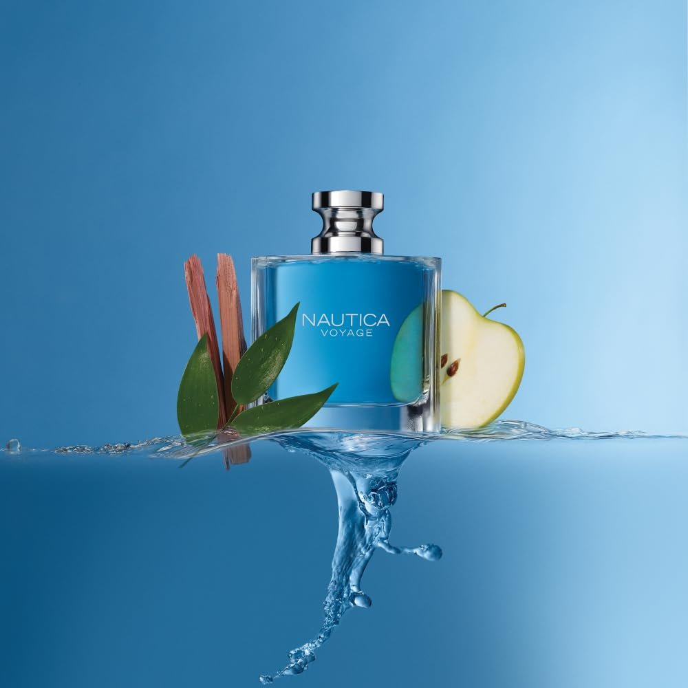 Nautica Voyage Herrenduft – 3,3 oz Eau de Toilette Spray, frisch & maritim