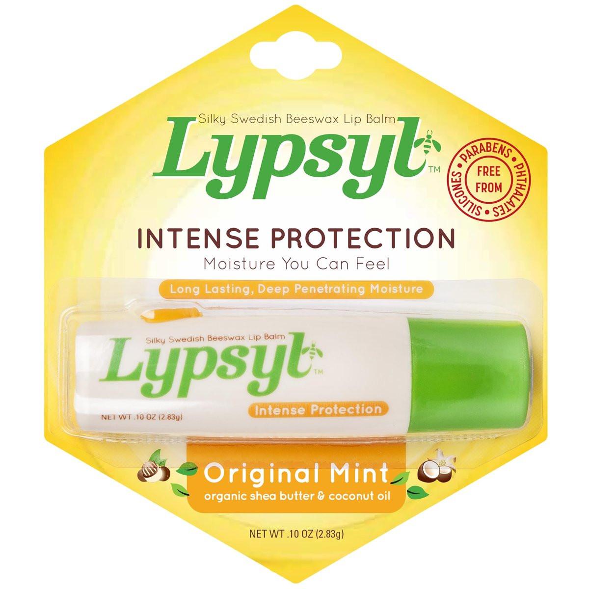 Lypsyl Intensiver Schutz Original Minze Lippenbalsam 0,10 oz (10er-Pack)