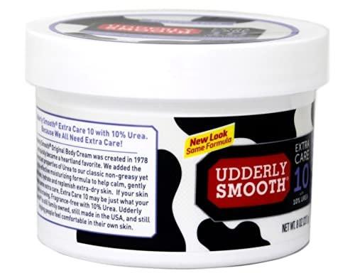 Udderly Smooth Hand & Fußcreme 8 oz (2er-Pack) – Intensive Feuchtigkeitspflege für trockene Haut