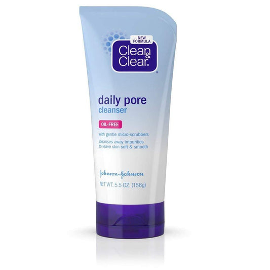 CLEAN & CLEAR Daily Pore Reiniger – Ölfrei, 5,50 oz (4er-Pack)