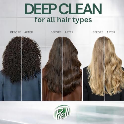 Prell Original Green Shampoo – Tiefenreinigendes Shampoo für Männer und Frauen | 13,5 oz | 3er-Pack
