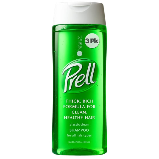 Prell Original Green Shampoo – Tiefenreinigendes Shampoo für Männer und Frauen | 13,5 oz | 3er-Pack