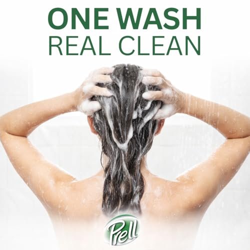 Prell Original Green Shampoo – Tiefenreinigendes Shampoo für Männer und Frauen | 13,5 oz | 3er-Pack