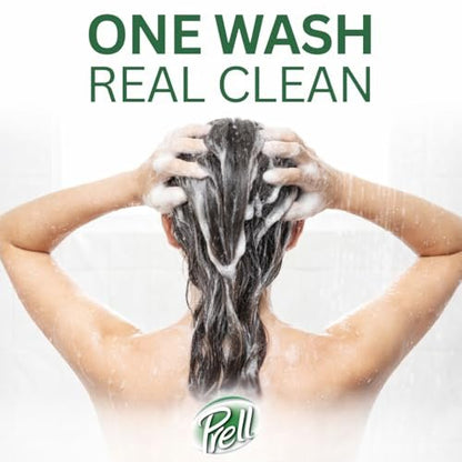 Prell Original Green Shampoo – Tiefenreinigendes Shampoo für Männer und Frauen | 13,5 oz | 3er-Pack