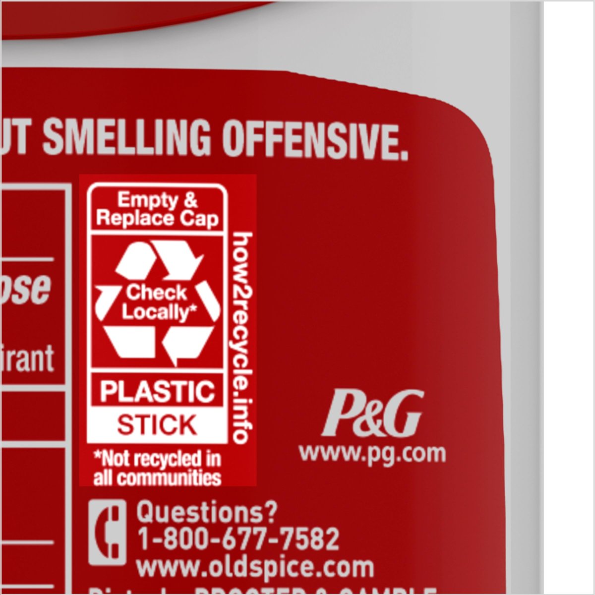 Old Spice High Endurance Antitranspirant & Deodorant, Original, 85 g (2er-Pack)