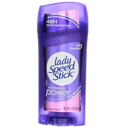Lady Speed Stick Antitranspirant Deodorant, Unsichtbar Trocken, Wild Freesia 2,30 oz (4er-Pack)