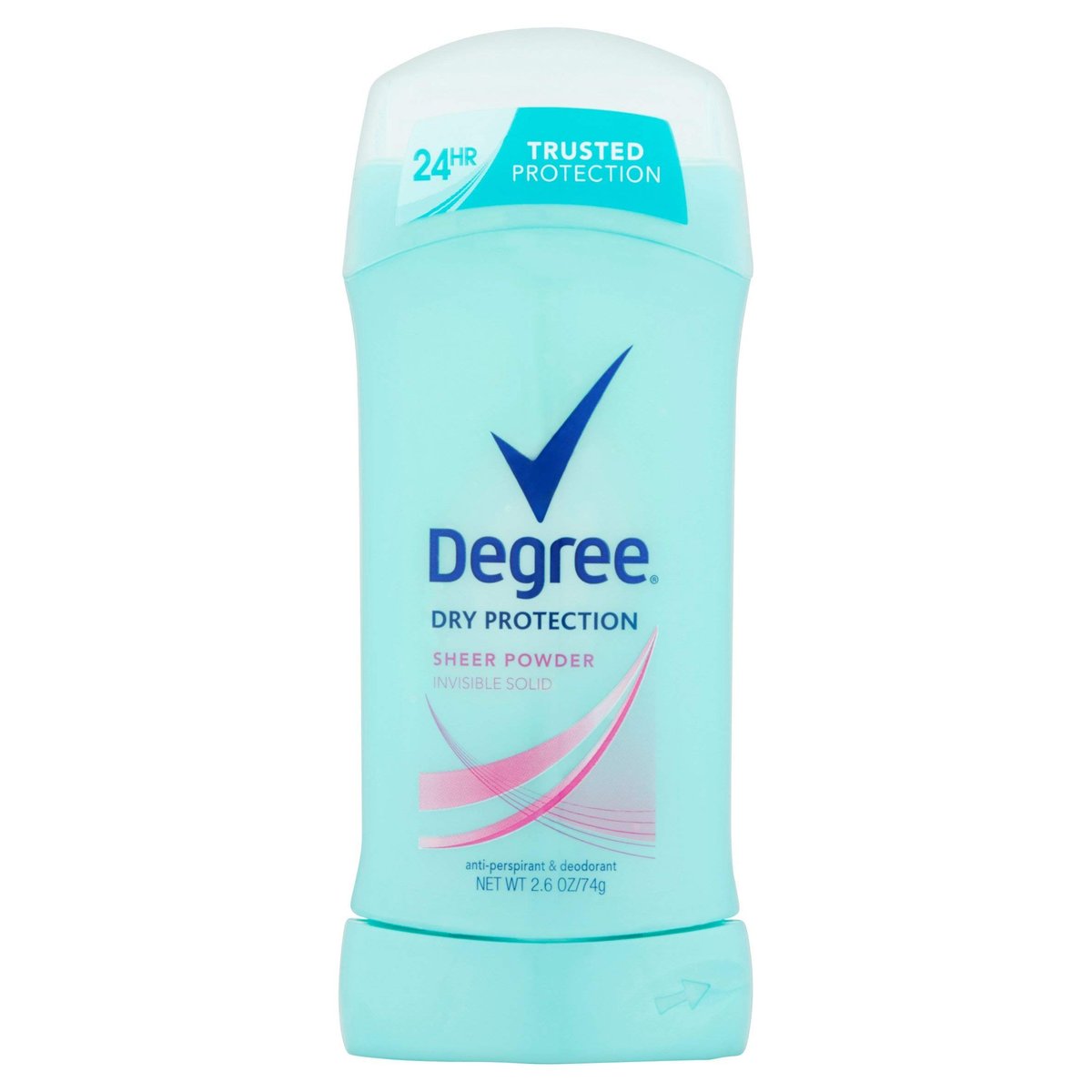 Degree Sheer Powder Antiperspirant Deodorant Stick, 2,6 oz, 5er-Pack