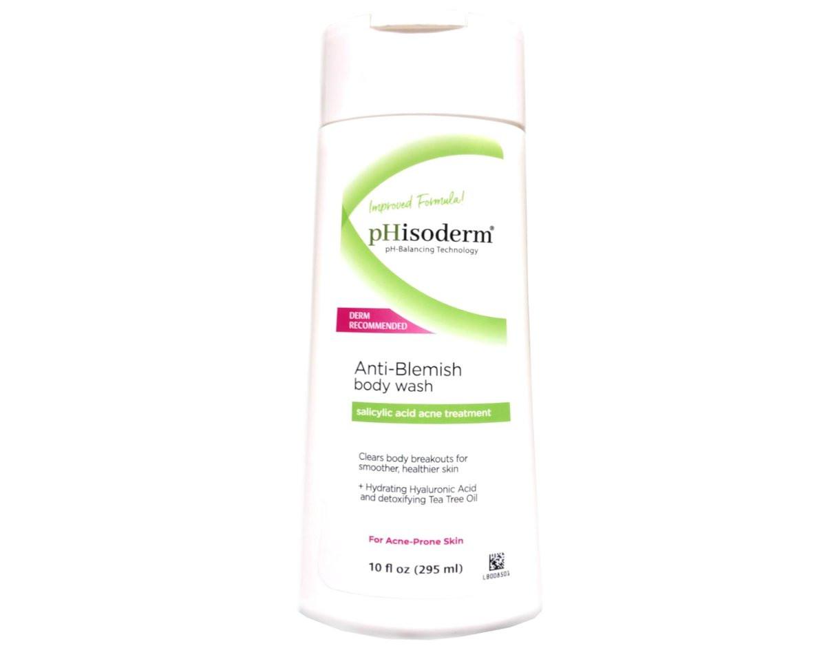 pHisoderm Anti-Blemish Body Wash 10 oz (3er-Pack) – Reinigende Körperpflege bei Unreinheiten