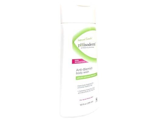 pHisoderm Anti-Blemish Body Wash 10 oz (3er-Pack) – Reinigende Körperpflege bei Unreinheiten