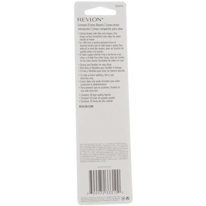 Revlon Compact Emory Boards 10 Stück (33310) – 3er-Pack