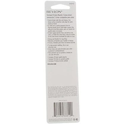 Revlon Compact Emory Boards 10 Stück (33310) – 3er-Pack