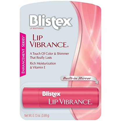 Blistex Lip Vibrance Lippenbalsam mit Schutzfaktor – 0,13 oz (4er-Pack)