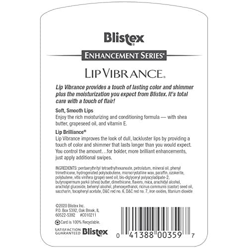 Blistex Lip Vibrance Lippenpflege, 0,13 oz pro Stück (Packung mit 6)