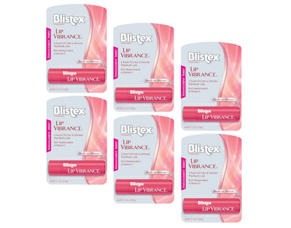 Blistex Lip Vibrance Lippenpflege, 0,13 oz pro Stück (Packung mit 6)