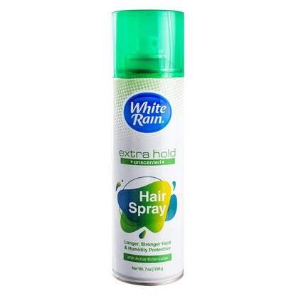 White Rain Aerosol Haarspray Extra Starker Halt, Ungeduftet, 198 ml (2er-Pack)