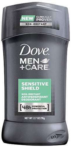 Dove Men+Care Antiperspirant Deodorant Sensitive Shield 2,7 oz (6er-Pack) – Sanftes Deo für empfindliche Haut