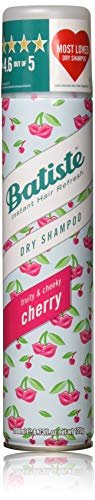 Batiste Trockenshampoo Kirsch 200ml (6er Pack) – Volumen und Frische ohne Wasser