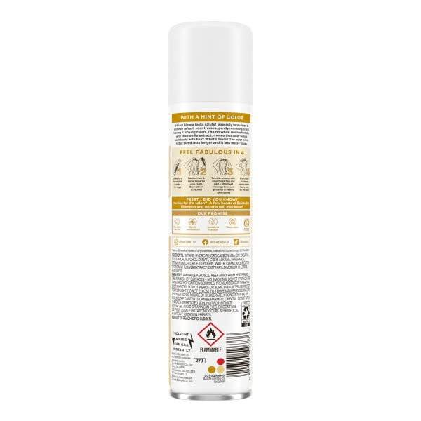 Batiste Trockenshampoo für Blondes Haar, 4er-Pack (4 x 108 ml)