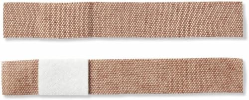 CURAD Heavy Duty Verband Extra Lang 20 Stück 0,75 x 4,75 Zoll (2er-Pack) – Starke Haftung für große Wunden