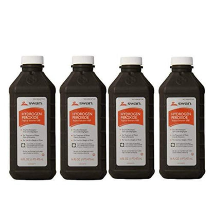Swan Wasserstoffperoxid Lösung zur topischen Anwendung 16 Fl Oz (4er-Pack) oder 32 Fl Oz (2er-Pack)