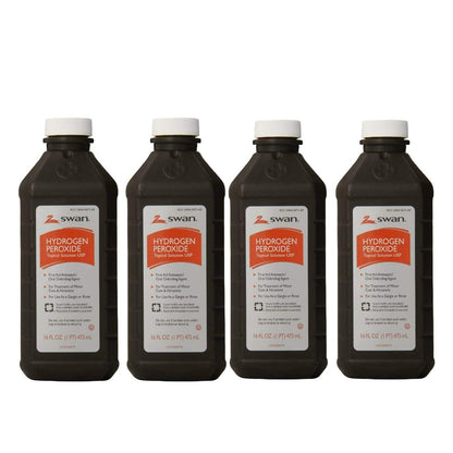 Swan Wasserstoffperoxid Lösung zur topischen Anwendung 16 Fl Oz (4er-Pack) oder 32 Fl Oz (2er-Pack)