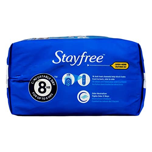 Stayfree Reguläre Maxi Binde 24 Stück – Zuverlässiger Schutz für starke Tage