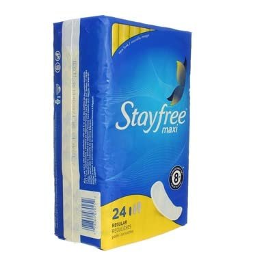 Stayfree Reguläre Maxi Binde 24 Stück – Zuverlässiger Schutz für starke Tage
