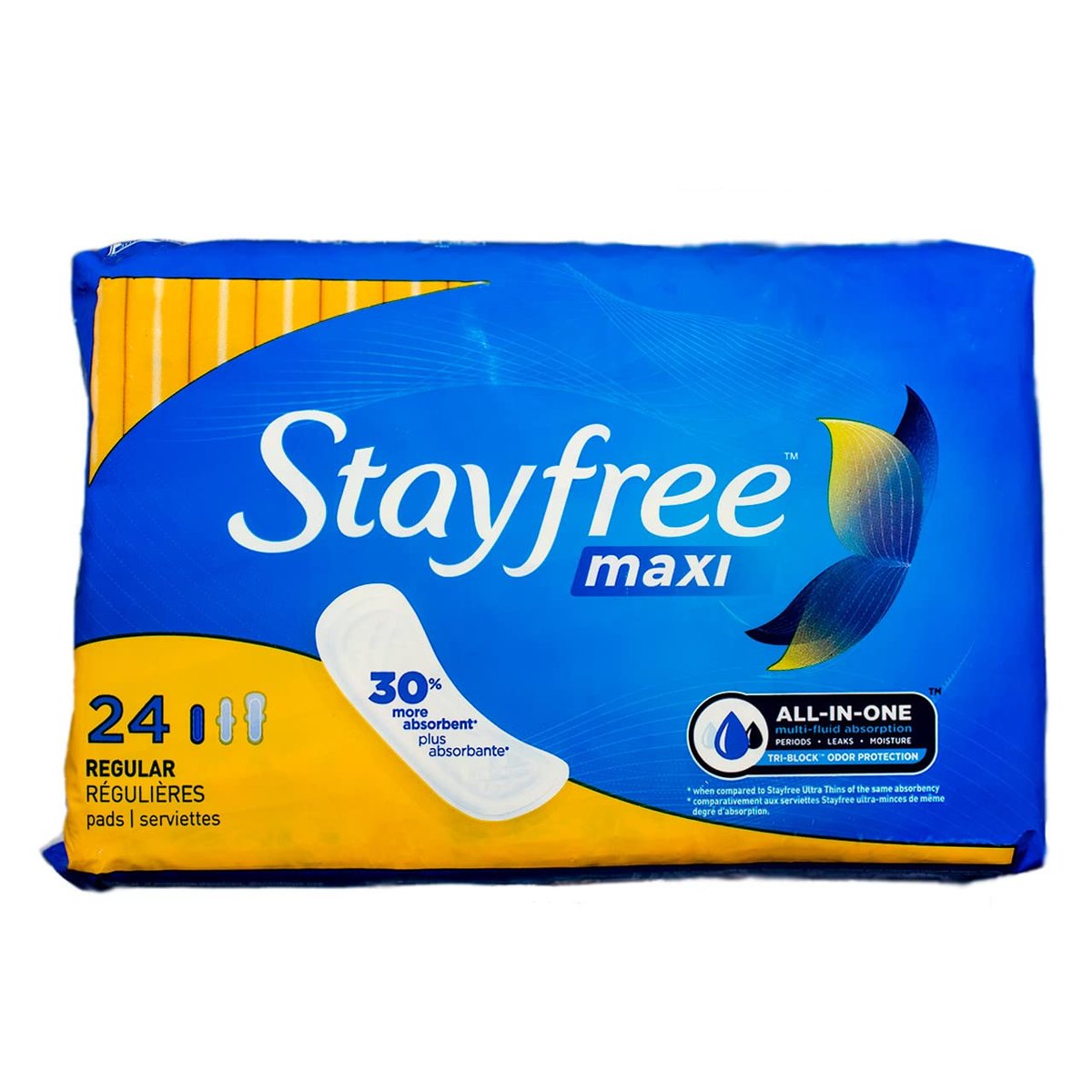 Stayfree Reguläre Maxi Binde 24 Stück – Zuverlässiger Schutz für starke Tage