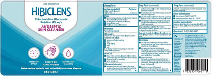 Hibiclens Flüssigseife 8 oz (2er-Pack) – Antimikrobielle Hautreinigung