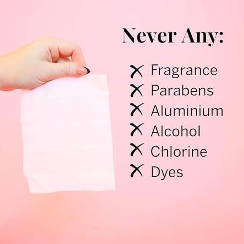 Pixie Feminine Wipes – Spültuch, biologisch abbaubar & pH-ausgeglichen – einzeln verpackte Tücher für unterwegs & öffentliche Toiletten – Reinigung für Menstruationstassen & -scheiben (1 Packung mit 20)