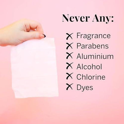 Pixie Feminine Wipes – Spültuch, biologisch abbaubar & pH-ausgeglichen – einzeln verpackte Tücher für unterwegs & öffentliche Toiletten – Reinigung für Menstruationstassen & -scheiben (1 Packung mit 20)