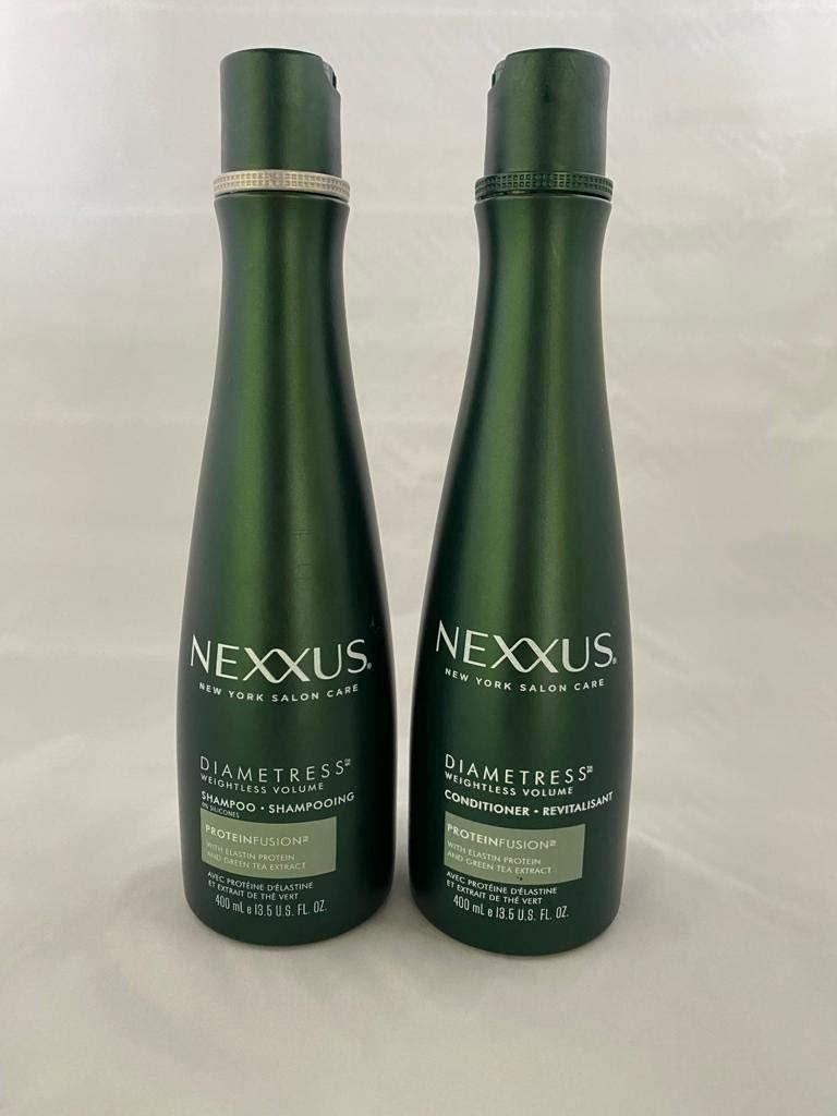 Nexxus Diametress Volumizing Combo-Pack: Rebalancing Shampoo + Restoring Conditioner, 13,5 Fl Oz (2er-Pack)