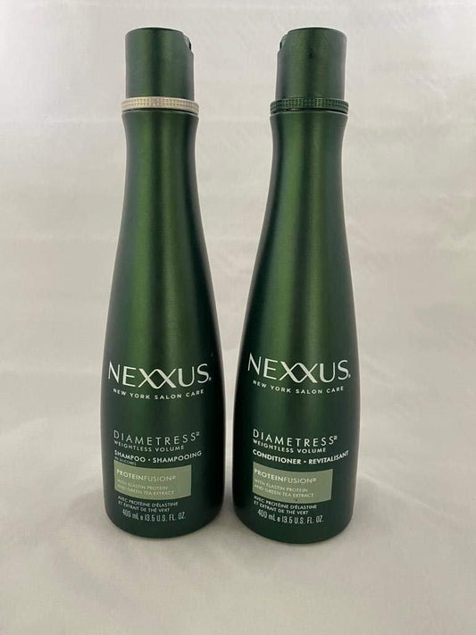 Nexxus Diametress Volumizing Combo-Pack: Rebalancing Shampoo + Restoring Conditioner, 13,5 Fl Oz (2er-Pack)