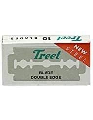 Treet New Stahl Doppelklingenrasierklingen, 10er Pack – Hochwertige Rasierklingen für eine gründliche und sanfte Rasur