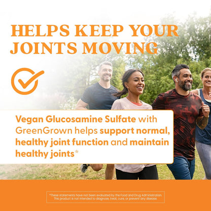 Doctor's Best Vegane Glucosamin Kapseln für Männer & Frauen - 1500 mg Glucosamin pro 2 Kapseln, Gelenkunterstützung, Glutenfrei, Nicht GVO, Vegetarisch/Vegan - 180 Stück