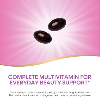 Nature's Way Alive! Haare, Haut und Nägel mit Kollagen 75 mg & Biotin 2500 μg – 60 Softgels
