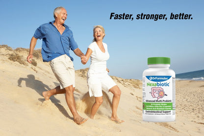 DrFormulas Nexabiotic 23 Multi Probiotikum für Frauen und Männer - Dr. formuliert mit Lactobacillus Acidophilus, Bifidobacterium Infantis, Saccharomyces Boulardii, 17,25 Milliarden KBE