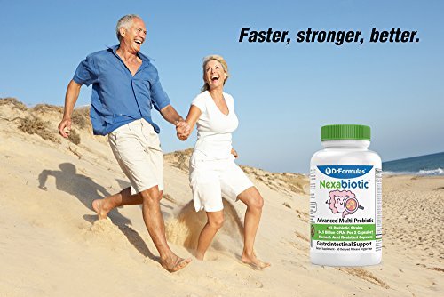 DrFormulas Nexabiotic 23 Multi Probiotikum für Frauen und Männer - Dr. formuliert mit Lactobacillus Acidophilus, Bifidobacterium Infantis, Saccharomyces Boulardii, 17,25 Milliarden KBE