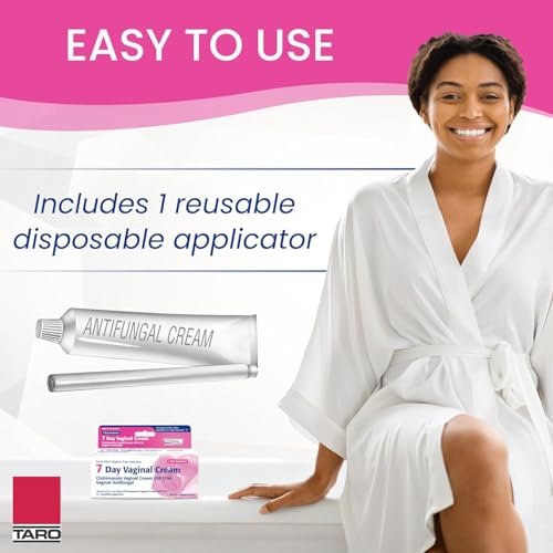 Clotrimazol USP 1% 7-Tage Vaginalcreme 1,5 oz (45 g) – Behandlung von Scheidenpilzinfektionen, Anti-Juckreiz-Creme für äußeren Juckreiz & Reizungen (3er-Pack)