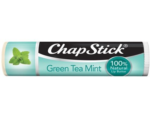 ChapStick 100% Natürlicher Lippenbutter, Grüner Tee Minze, 0,15 oz (6er-Pack)