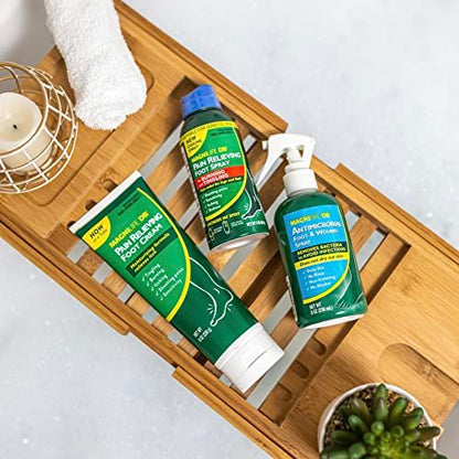 MagniLife DB Fußcreme gegen Schmerzen, 118 ml Tube, beruhigende Linderung bei Brennen, Kribbeln, Stechen und Stichen in Füßen und Beinen, feuchtigkeitsspendende und hydratisierende Fußcreme für diabetische und empfindliche Haut
