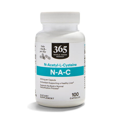 365 by Whole Foods Market N-Acetyl-L-Cystein 500 mg, 100 Kapseln