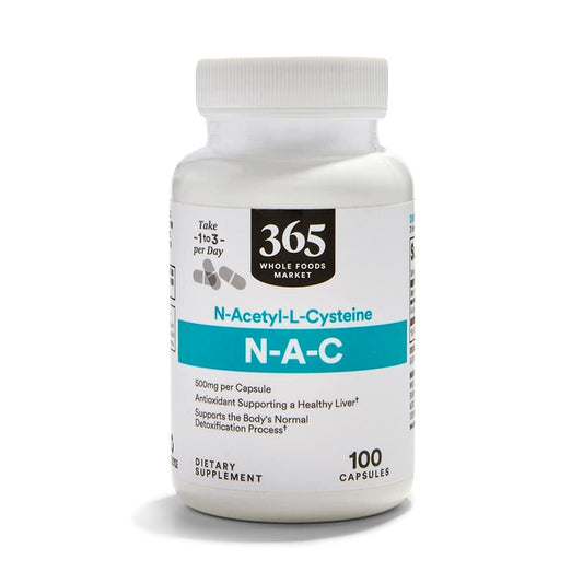 365 by Whole Foods Market N-Acetyl-L-Cystein 500 mg, 100 Kapseln