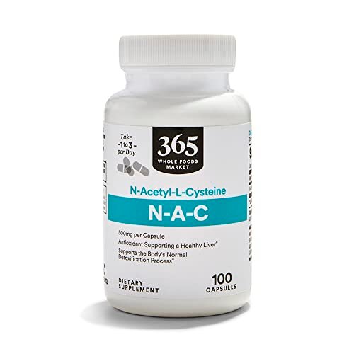 365 by Whole Foods Market N-Acetyl-L-Cystein 500 mg, 100 Kapseln
