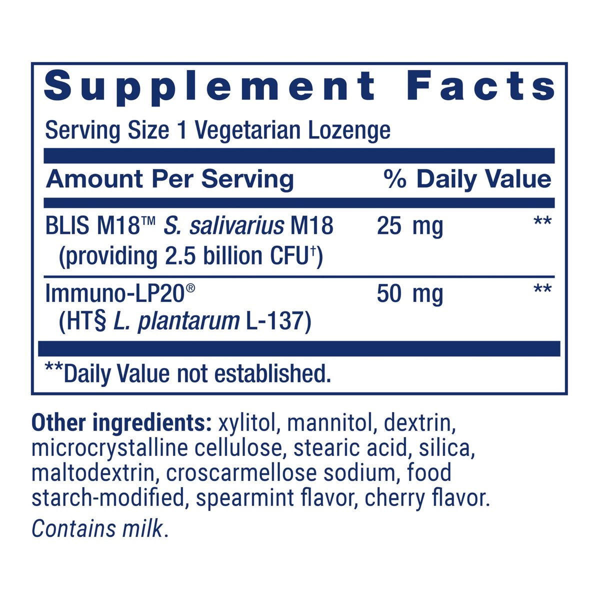 Life Extension FLORASSIST® Probiotische Mundhygiene – Lutschtabletten mit BLIS M18™ für Zähne, Zahnfleisch, pH-Wert und Immununterstützung, 30 Stück