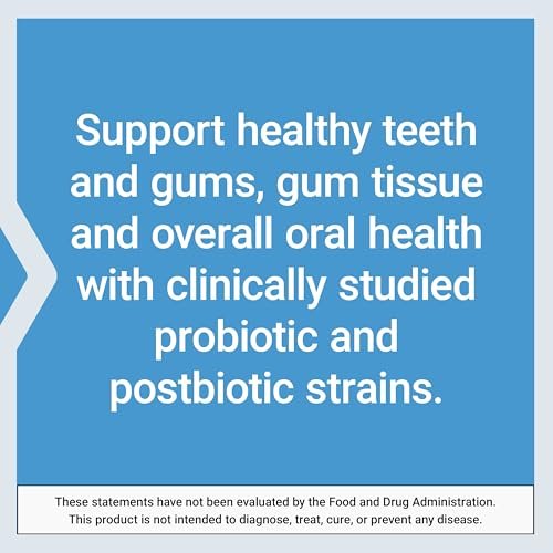 Life Extension FLORASSIST® Probiotische Mundhygiene – Lutschtabletten mit BLIS M18™ für Zähne, Zahnfleisch, pH-Wert und Immununterstützung, 30 Stück